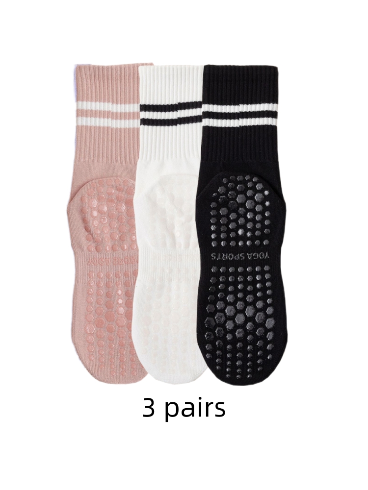 Medias Para Pilates Y Yoga - 3 Pasang Kaus Kaki Yoga, Kaus