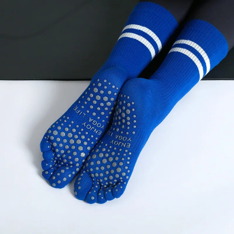 Medias Para Pilates Y Yoga - Kaus kaki Yoga wanita antilembap, kaus