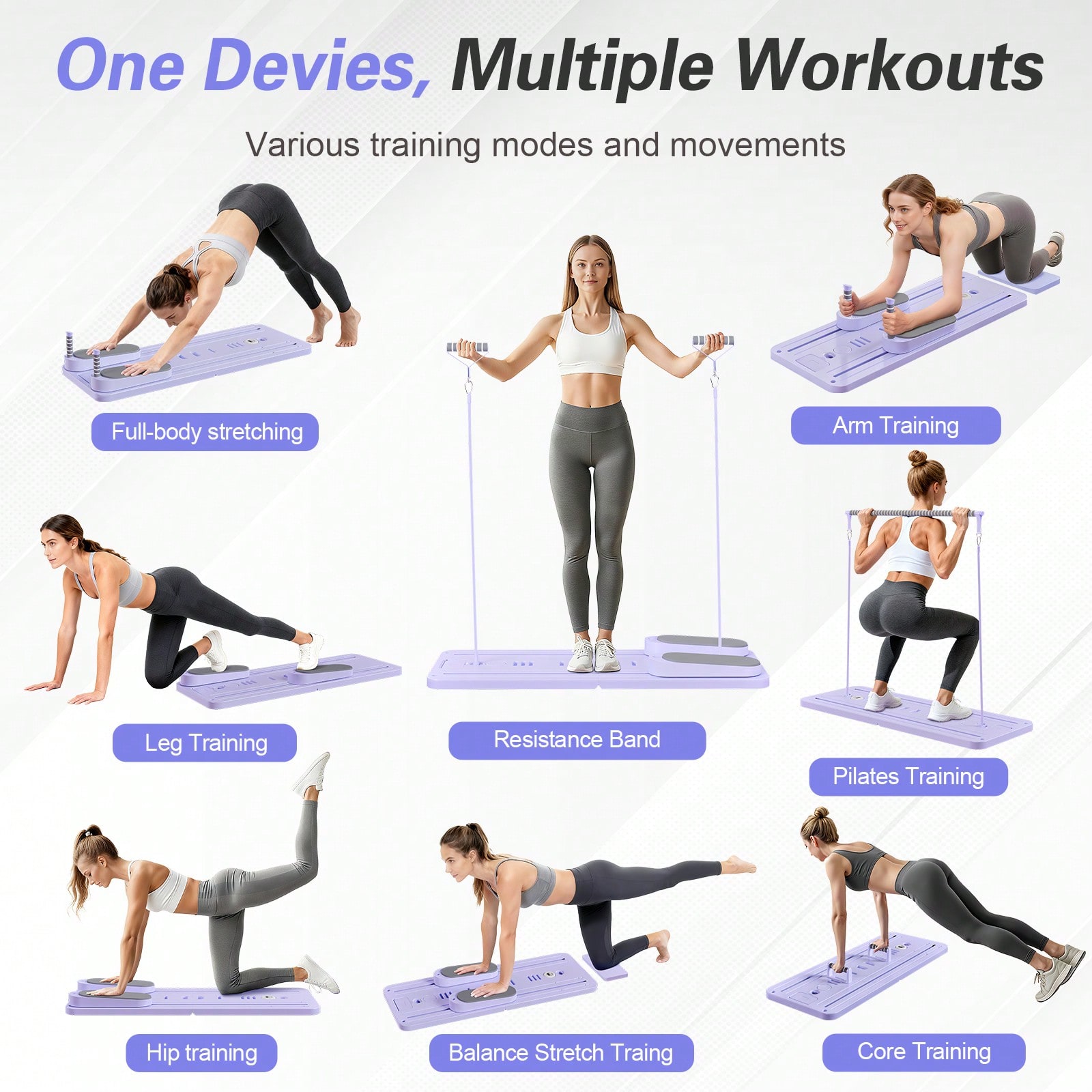 Reformer Pilates dengan Bar, P - Pilates & Yoga Vida ulasan dan harga