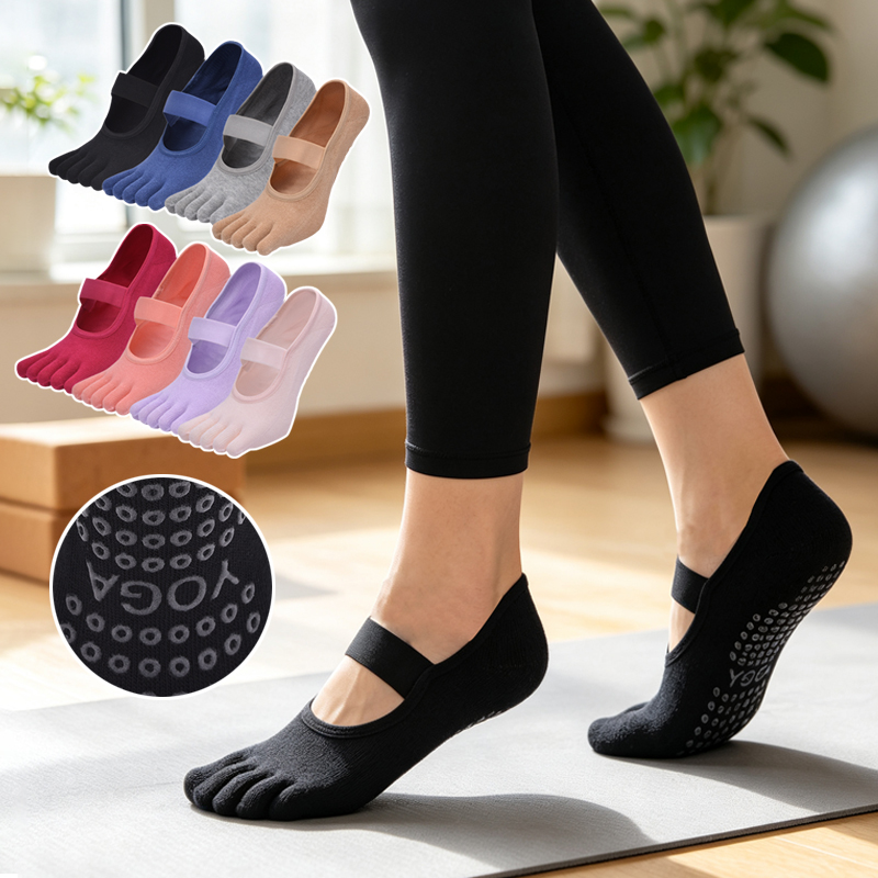 Kaus Kaki Pilates Anti Selip d - Medias Para Pilates Y Yoga ulasan dan harga