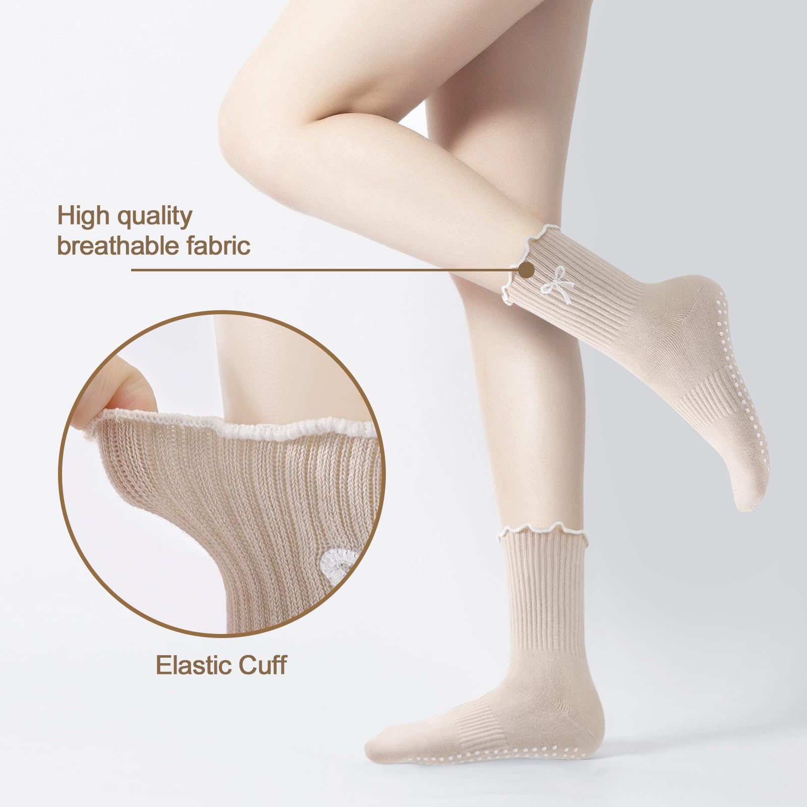 3 Pasang Kaus Kaki Pilates Ant - Medias Para Pilates Y Yoga ulasan dan harga