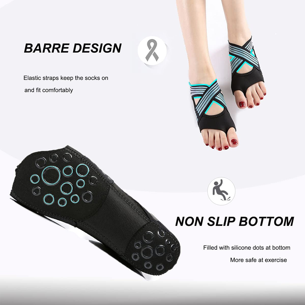 1 Pasang Kaus Kaki Wanita Anti - Medias Para Pilates Y Yoga ulasan dan harga